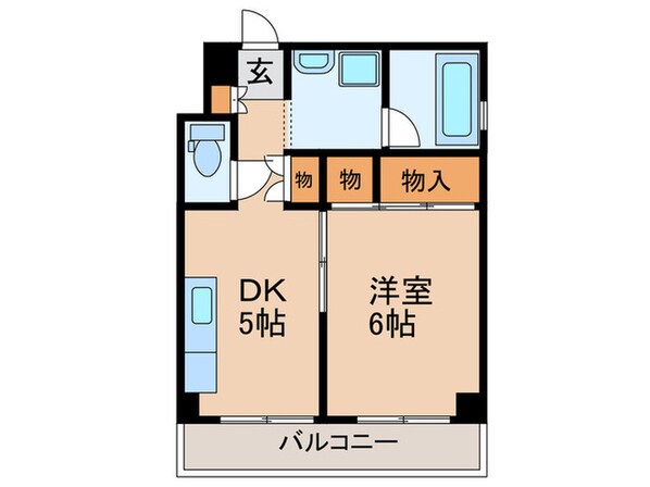 シャトー常盤台の物件間取画像